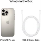 Apple iPhone 16 Pro Max 256GB Natural Titanium Pre-owned A grade [Refurbished]